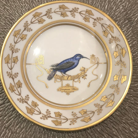 Bread plate voliere ginori