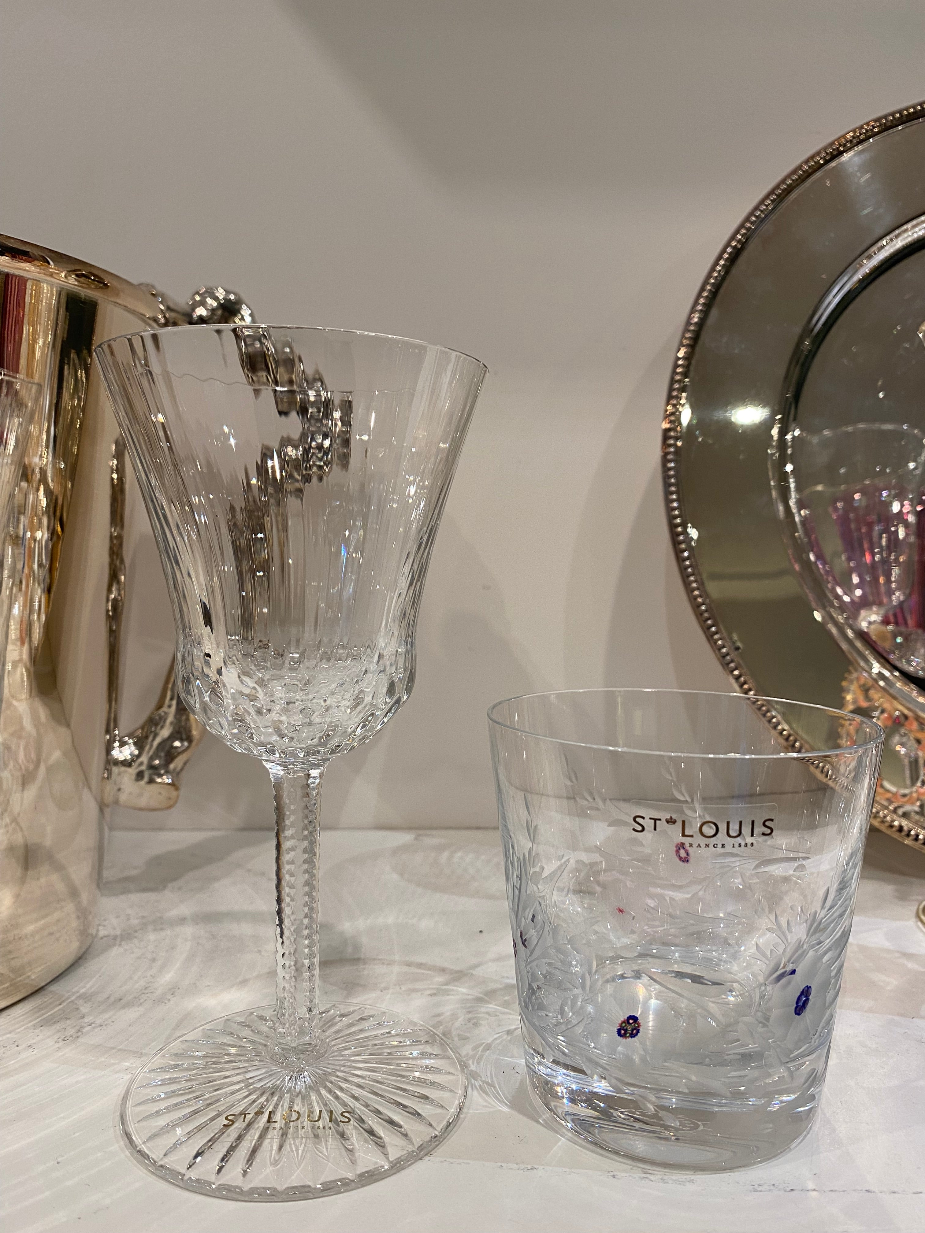 Apollo Cristal Saint Louis glass 