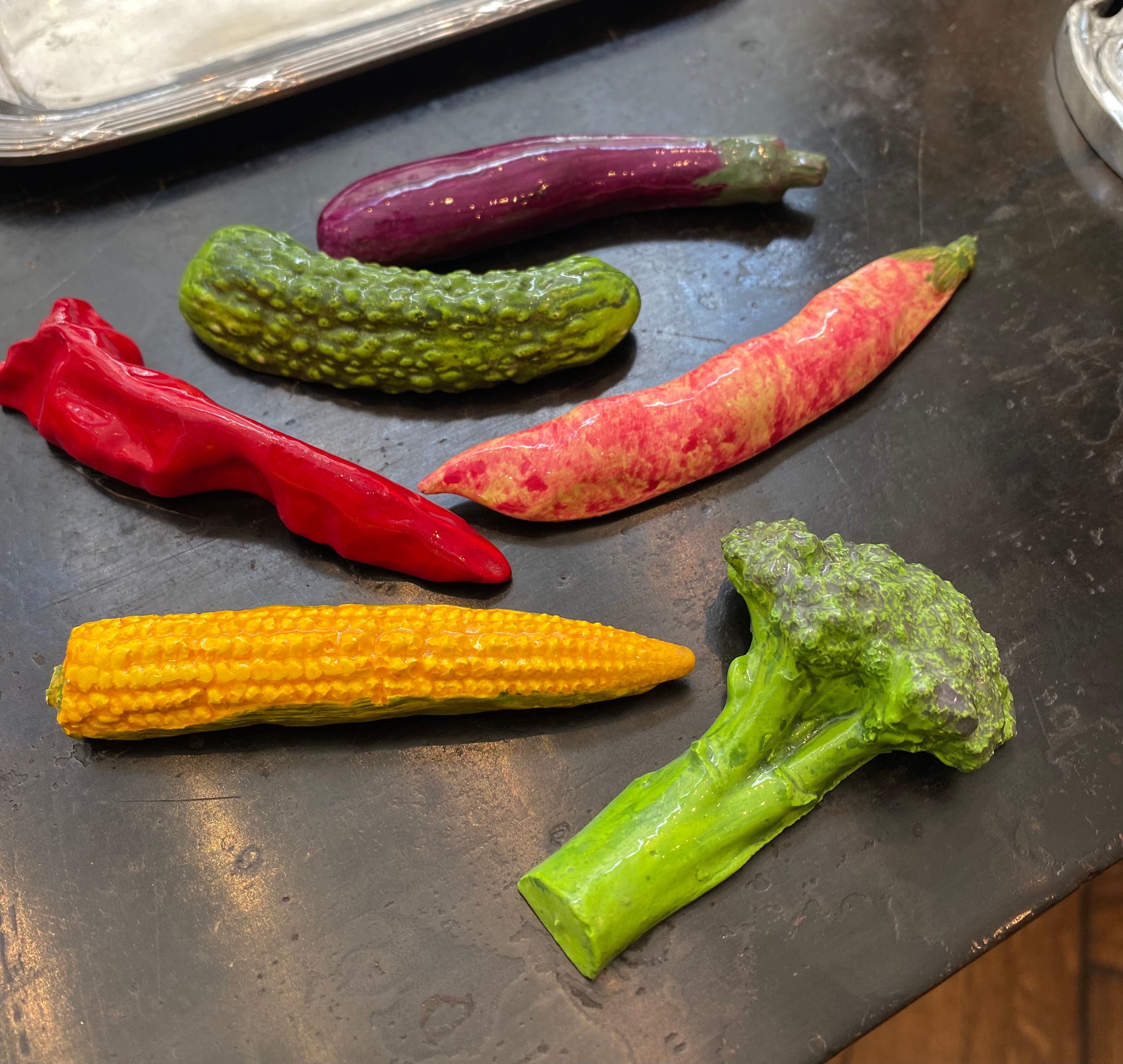 Les 6 porte-couteaux légumes de printemps – La Romaine Editions