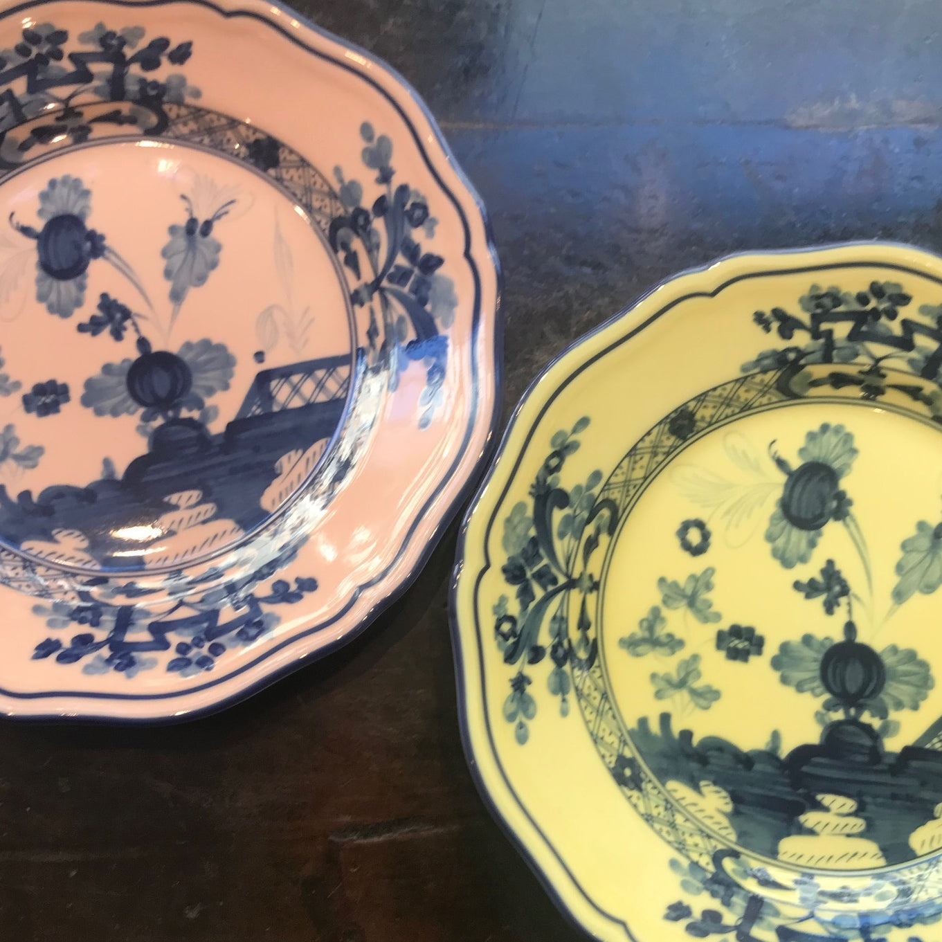 Oriente Italiano porcelain plate GINORI 1735