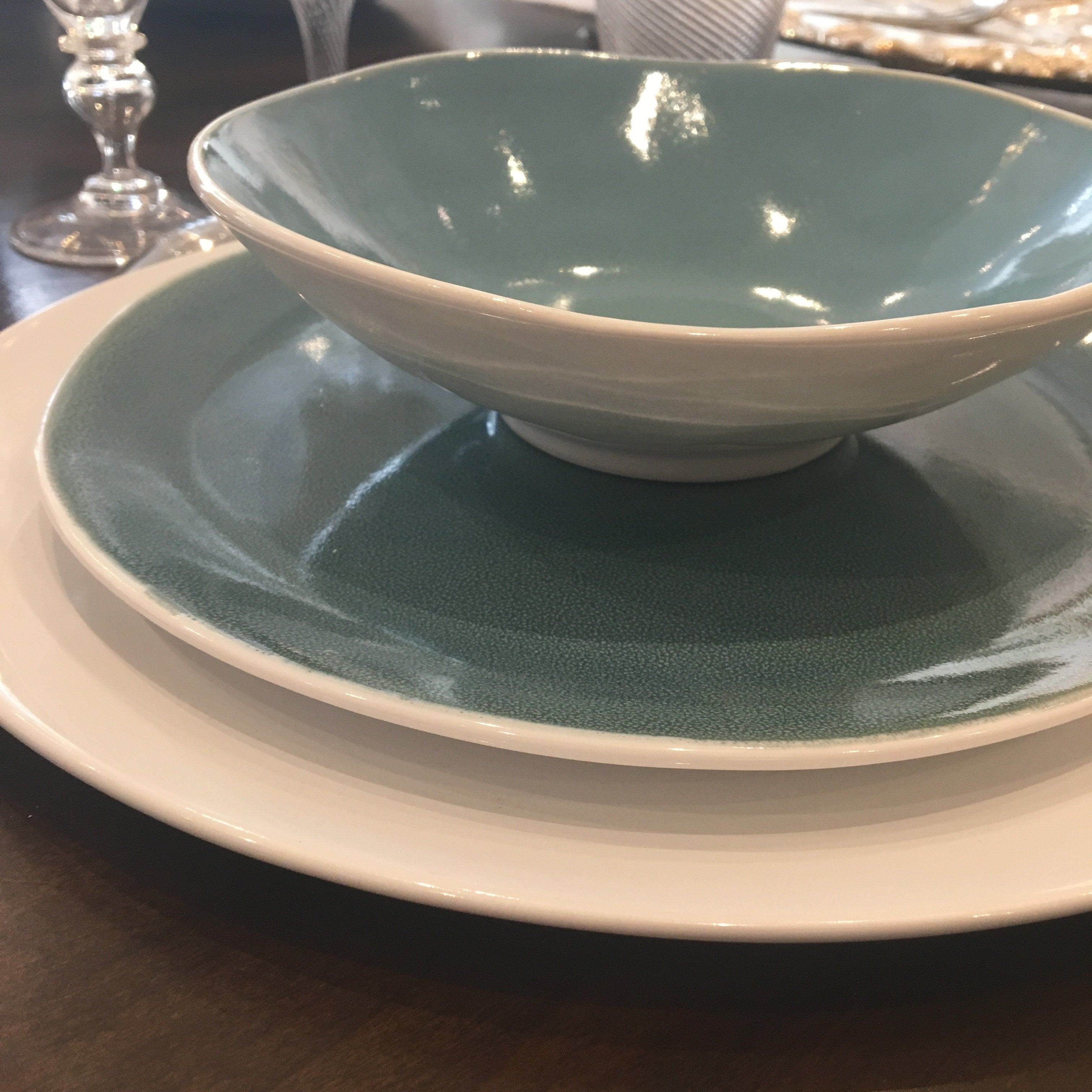 ceramic kitchen plate 