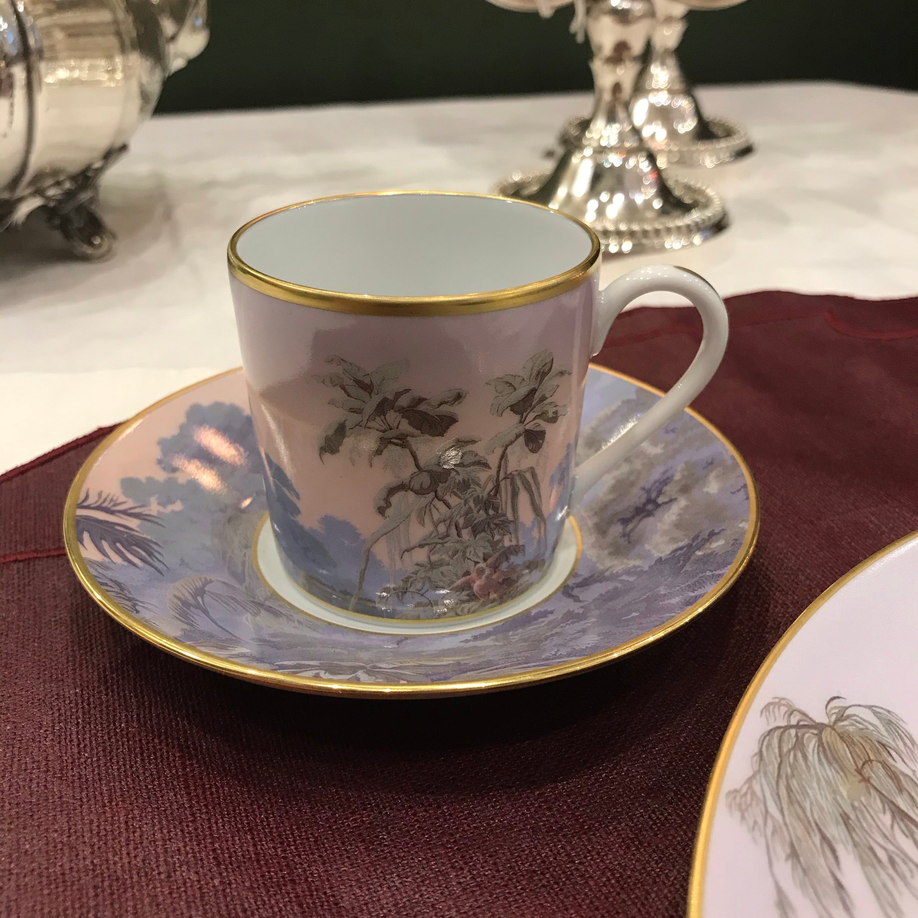 Haviland le Brésil manufacture Zuber Coffee Cup