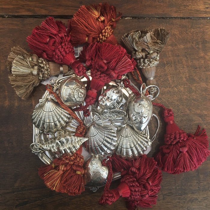 Coquille St Jacques key ring