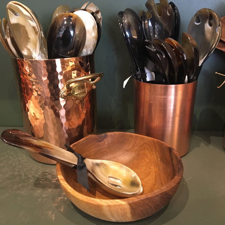Small teak salad bowl