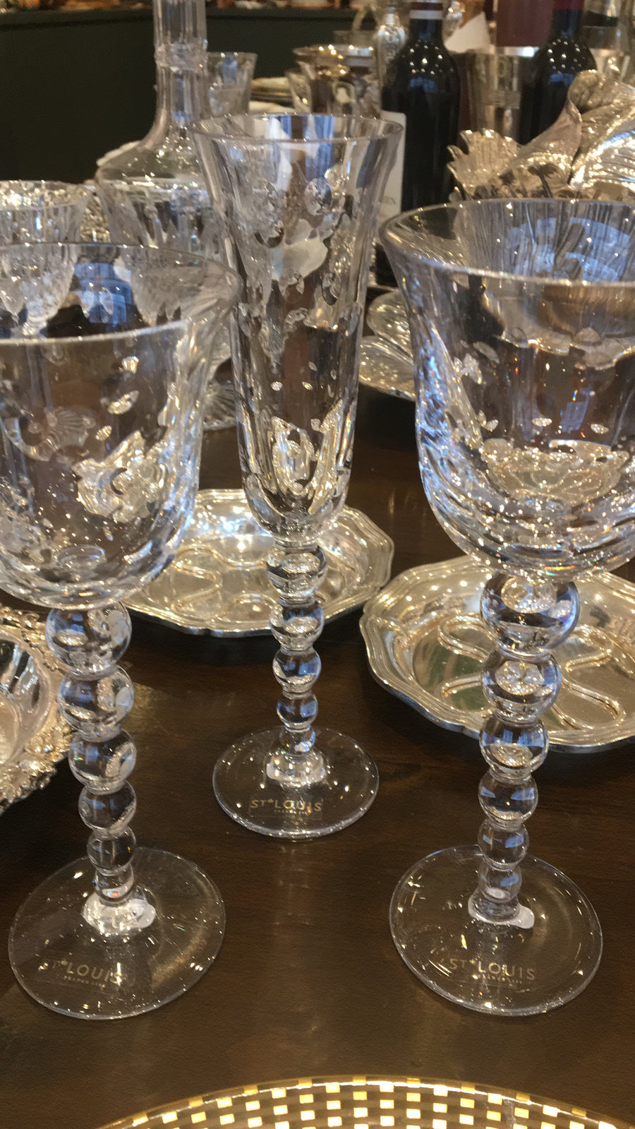 Verres à pied