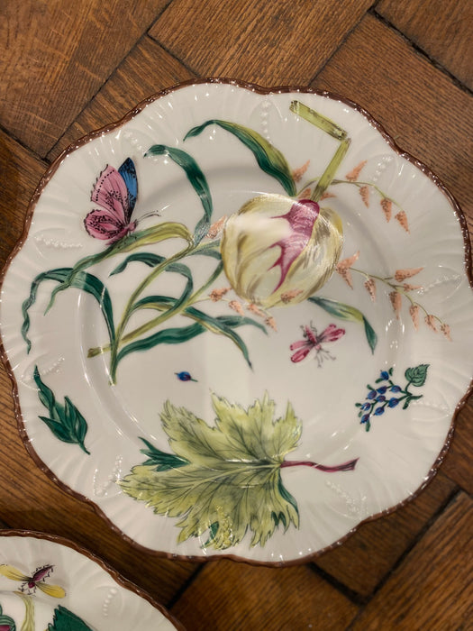 Set de 6 assiettes Feuillages