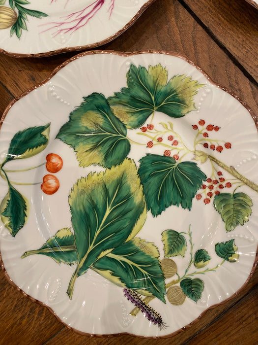 Set de 6 assiettes Feuillages