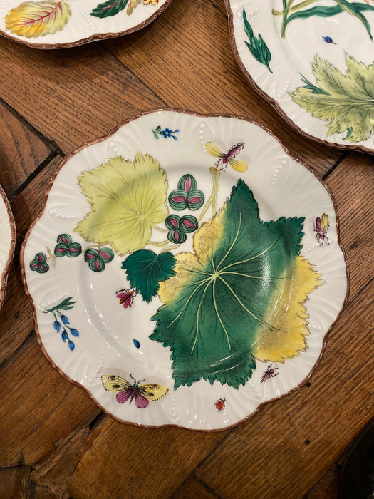 Set de 6 assiettes Feuillages