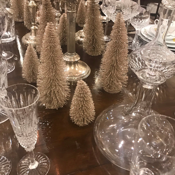 Lot de 3 Sapins Champagne PM