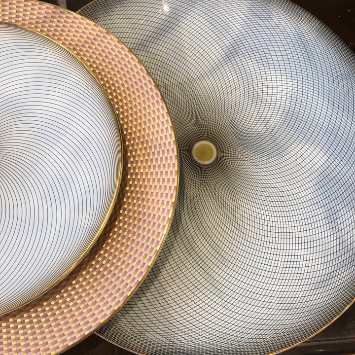 Assiette de presentation Oskar porcelaine Raynaud Limoges Luxe