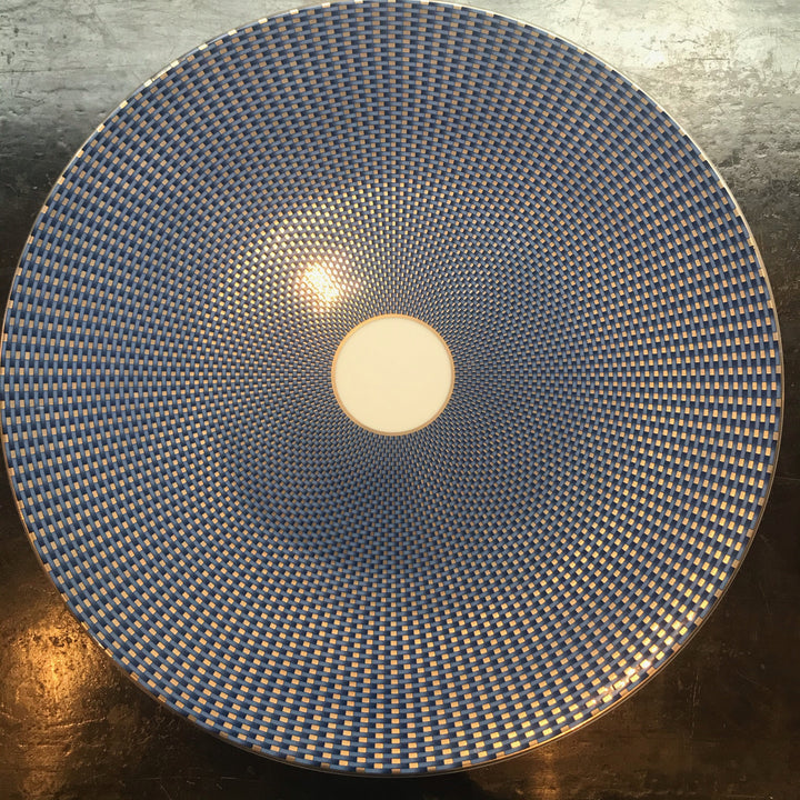 Assiette de Présentation Trésor Bleu