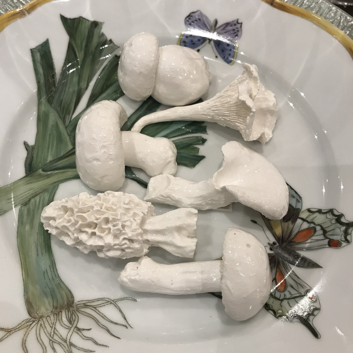 Les Porte-Couteaux Champignons blancs