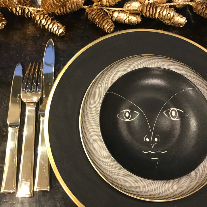 Assiette à pain Cocteau Visage d’enfant